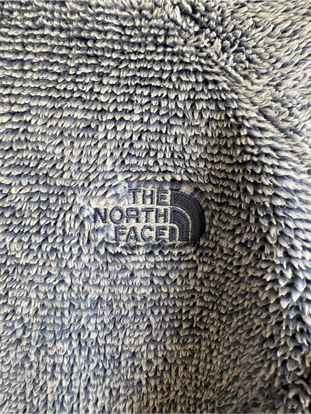The North Face Fleece Osito 2 Jacket Women S Blue High Pile Gorpcore Hiking Warm - Picture 7 of 9